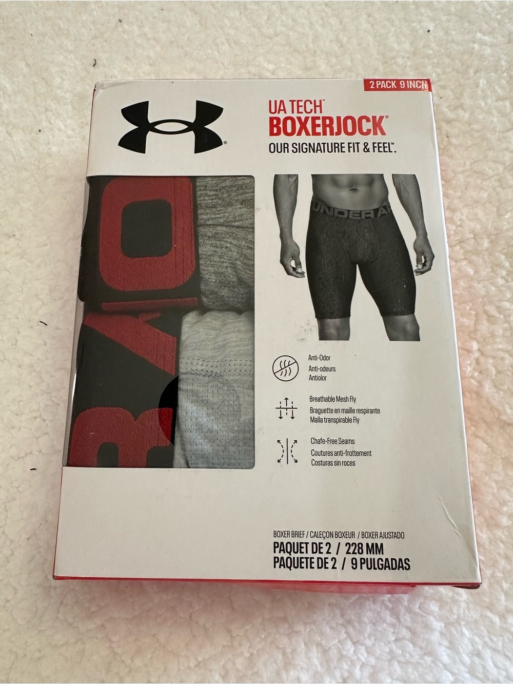 Men’s Under Armour UA Tech Boxerjock 2-Pack